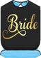 BWWKTOP Bridal Bibs With Crumb Catcher Bridal Clothing Protectors Bridal Shower Gag
