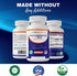 Vitamatic Saccharomyces Boulardii Probiotic, 10B per Serving + Yeast Extract, 300 mg, 60 DR Capsules