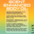 LICK Watermelon Scented Body Oil - Vitamin E Infused, Moisturizing After Shower Body Oil