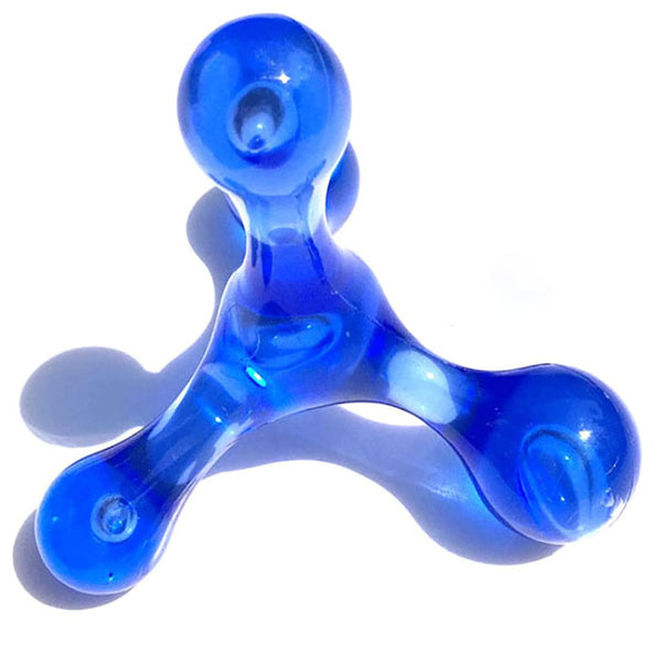 MYXP Blue Massager Tool for Trigger Point Hook Massager Handheld for Back and