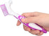 ANGGREK Premium Denture Cleaning Brush Set, Dual Head Cleaner Tool for Denture Care