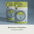 Enviroscent Non-Toxic Air Freshener Refills (Rainwater & Bamboo) Plug-in Air Freshener for Home | Essential Oil Plug In Refills | Home Fragrance Last Over 90 Days | 2 Liquid Less Scent Pod Refills