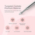 MelodySusie Cuticle Clean Nail Drill Bit 3/32'', Professional Safety Carbide Under Nail Cleaner for Manicure Supply