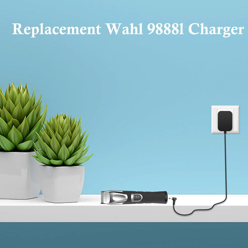 Wahl Trimmer Charger 4V Power Cord for Wahl 9818 9818L 9888L 9916D 9918D Groomer Clipper
