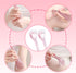 YYFIVEHAN 2Pcs Pink Head Massager Scalp Tool, Gua Sha Scalp Massager & Comb for Hair Growth, Relaxation and Stress