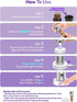 Olxasw 10ml Mini Waterless Nebulizing Essential Oil Diffuser with Lavender Oil for Aromatherapy, Small Portable