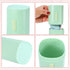 VOCOSTE 2pcs Toothbrush Travel Case, Lightweight PP Holders for Travel Business, Green Blue, 7.68"x2.36"