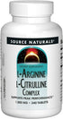 Source Naturals L-Arginine L-Citrulline Complex, 240 Tablets, 1,000 mg Essential Amino Acid Supplement