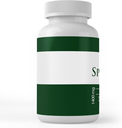 PURE ORIGINAL INGREDIENTS Spirulina (100 Capsules) Rich in Phycocyanin, Pure