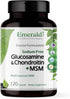 EMERALD LABS Glucosamine Chondroitin with MSM - Dietary Supplement for Healthy Joints, 120 Capsules