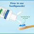 Eco-Dent ExtraBrite Baking Soda Toothpowder - Mint, Fluoride-Free Toothpaste Powder, 2 Oz Ea (Pack of 2)