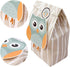 OurWarm 24pcs Woodland Party Favor Bags, 3D Animals Candy Treat Gift Bags with Thank You Stickers for Kids Birthday