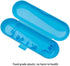 Nincha Plastic Electric Toothbrush Travel Case - 2 Packs for Oral-B Pro Series, Blue & Pink