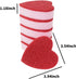 Heart Shaped Sponge, Dual-Sided Kitchen Scrubber for Washing Dishes, Pots, Pans and General Household Cleaning, Pink (24 Pack) by Perastra