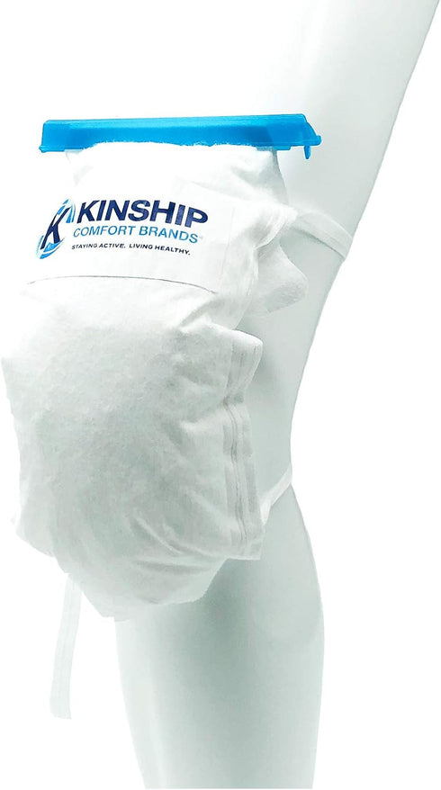 Refillable Ice Pack Wrap, Reusable Bag for Knee, Shoulder, Elbow, Neck, Ankle Pain Relief, Leak Resistant, Pack of 5