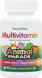 Natures Plus Animal Parade Sugar-Free Children's Multivitamin, Assorted Flavors, Pack of 2, 90 Chewable Tablets