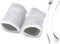 E-stim Adjustable Fabric Silver Thread Conductive Loop Accessories for Tens Stim Finger Massager