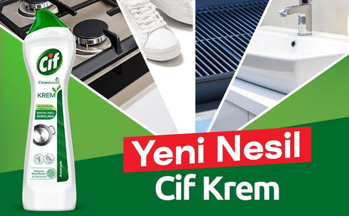 Raykush Art Ammonium 500mL CIF Cream Cleaner