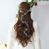 Yean Wedding Hair Vine, Long Bridal Headband Hair Accessories for Bride and Bridesmaid, 100cm / 39.3inches, Silver