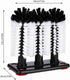 MUNEFE 3 Brush Cleaner, Water Bottle Cleaner Brush, Glass Cup Washer with Suction Cup Base Brush for Kitchen Sink Home