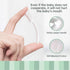 48PCS Baby Toothbrush, Newborn Tongue Cleaner, Disposable Baby Gum Cleaning Gauze for 0-36 Months
