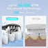 Set, 10 IPX8 2-Minute 42000 5 Seapeoa Sonic Electric Toothbrush Equipped with Brush Heads and Travel Case, Waterproof