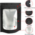 100 Pack Stand-Up Mylar Bags - 3.1 x 5.1 Inch Resealable Smell Proof Bags with Clear Window