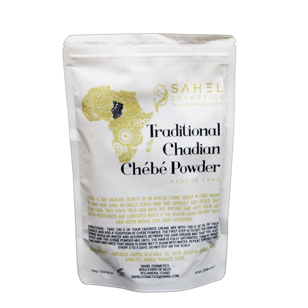 Roselle Naturals Chebe Powder, Imported from Chad, Africa 100g for Hair Growth, Deep Moisturizing Hair Mask