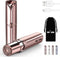 Ladies Facial Hair Remover, Rechargeable Upper Lip Hair Removal for Women, Painless Electric Shaver Tool