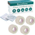 Hypoallergenic Transparent Surgical Tape 1 inch x 10yd | 4 Rolls Waterproof, Clear | Medical Tape for Sensitive Skin