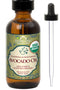 US Organic Avocado Oil Unrefined Virgin, 100% Pure & Natural, Cold Pressed, USDA Certified Organic in Amber Glass