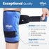 Hilph Knee Ice Pack Wrap, Reusable Gel Ice Wrap for Knee Pain Relief, Hot Cold Compress Therapy for Arthritis, ACL