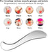Rylpoint 3 1 in Guasha Massage Tool, Grade Stainless Steel Scraping Tool for Soft Tissue Upgrade Physical Therapy