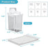 61OZ Laundry Detergent Dispenser Container, 2 Pack Liquid Dispenser, Clear for Laundry Room Storage