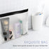 ProCase TSA Approved Clear Toiletry Bag, Durable Quart-Size Makeup Pouch, 2-Pack