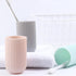Travel Toothbrush Holder, Minimalist PP Portable Case with Dust Cover for Camping, School, Business