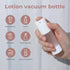 longway 1 Oz (30ML) Empty Refillable Airless Pump Bottle,Travel Foundation Containers,Airless Cosmetic Pump Bottle for Hand Sanitizer, Toner,Gel,Hair Oil, Lotion and Face Cream (Pack of 6, Frosted) by longway