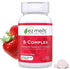 EZ Melts Dissolvable Vitamin B-Complex, Sugar-Free, 2-Month Supply, with Methyl B12 and Methyl Folate