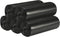 5 Rolls Small Trash Bags, 4 Gallon Disposable Kitchen Garbage Bags, 200 Counts (Black)