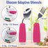 Set 1fork+1spoon=1set,Pink) Adaptive Utensils for Hand Tremors,Arthritis and Parkinsons -Weighted Silverware