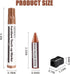 SEISSO 18 Colors Furniture Repair Kit, Touch Up Markers and Wood Filler Sticks with Polish Wax for Scratches and Stains