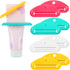 SULIKJHUI 8 Pcs Toothpaste Tube Squeezer Tool, Plastic Clip Dispenser for Toothpaste &