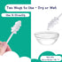 Little Fox Baby Oral Cleaner 42Pcs, Upgrade Designed + 1 Free Finger Toothbrush with Case for Infants