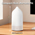 SIHUADON 120ml 3-in-1 7 Essential Oil Diffuser, Aromatherapy Diffuser Small Ultrasonic Cool Mist Humidifier with Color