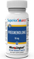 Superior Source Pregnenolone 50 mg - Hormonal & Brain Health Support Supplement - 50 Instant Dissolve Tablets