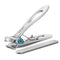 SZQHT Ultra Wide Jaw Opening Nail Clippers Set, Heavy Duty Toenail Clippers for Thick Nails, Stainless Steel for