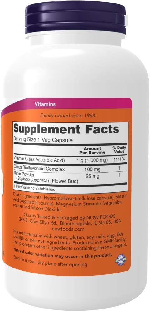Now Foods C 1000, 250 Capsules