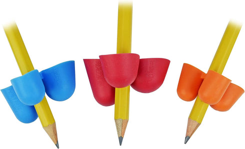 Pencil Grip The Writing CLAW, Medium Size Pack, Blue and Red Grips, Set of 36 - TPG-21236