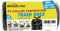 Contractor Trash Bags, 55 Gallon Heavy Duty, 10 Count, 2 MIL, 36" X 56" Large Black Flap Tie Garbage Bags