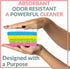 bioGo 30 Pack Compostable Pop-Up Sponges - Non-Scratch, Plant-Based Dish Sponges